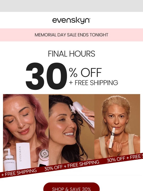 ⏰ Final Hours: Memorial Day Sale Ends Tonight