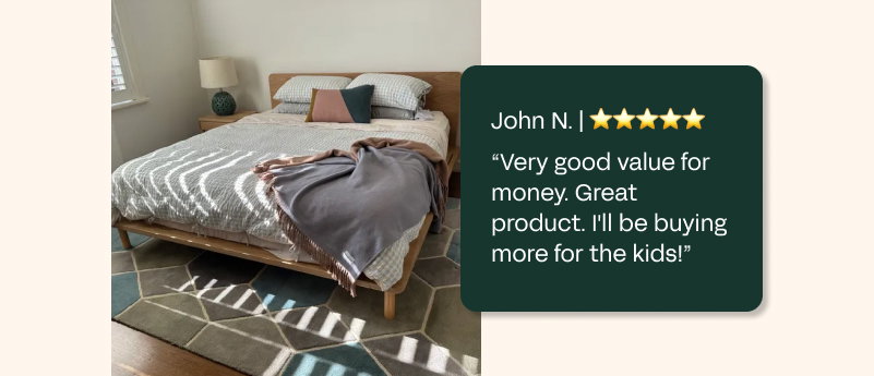 John N. | ⭐⭐⭐⭐⭐  "Very good value for money. Great product. I'll be buying more for the kids!" 
