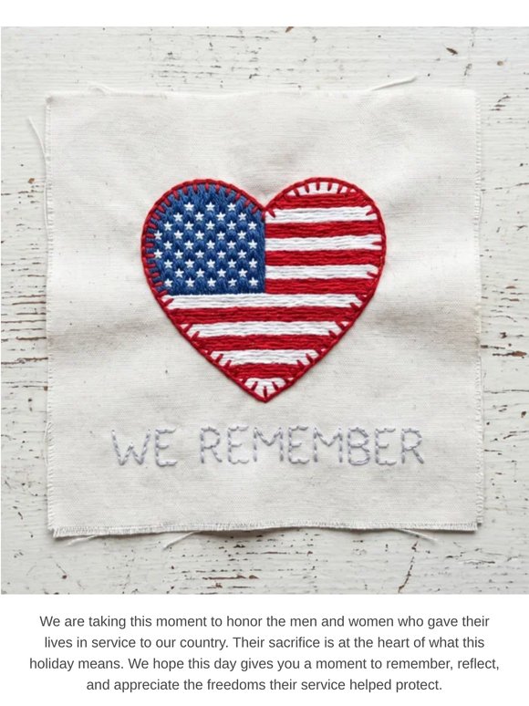Memorial Day Remembrance