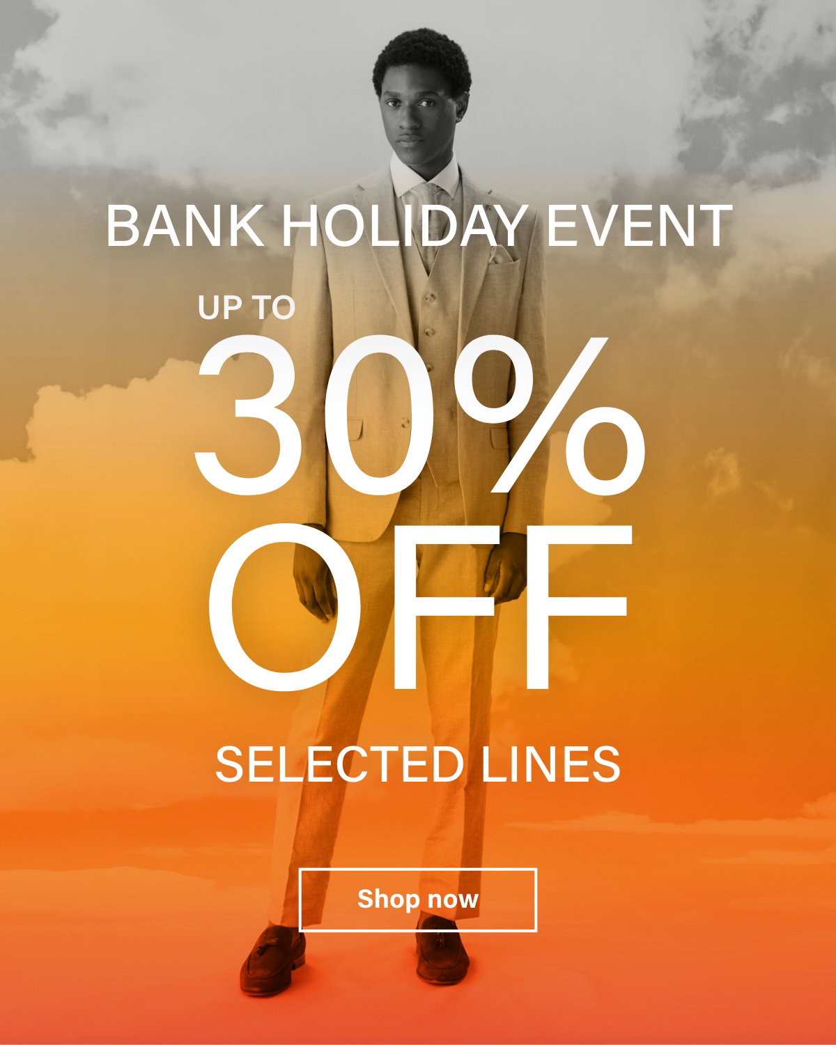 Bank holiday offer