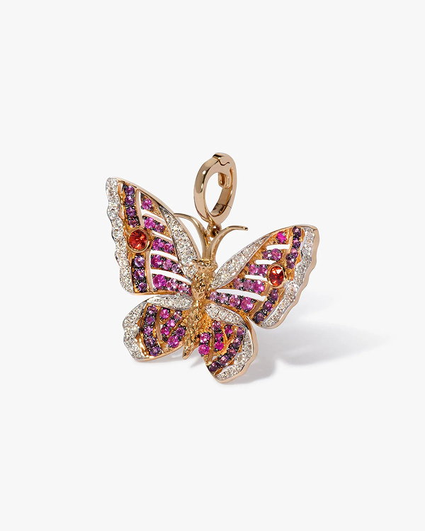 Mythology Butterfly Charm Pendant