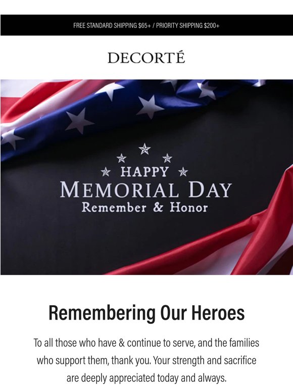 In Honor of Our Heroes