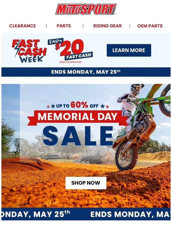 Last Chance: Up to 60% Off + Earn $20 Fast Cash