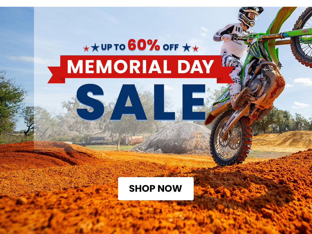 Memorial Day Sale  Up To 60% Off Ends Monday, May 25th