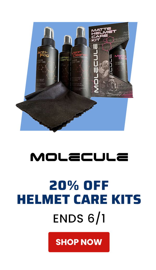 Molecule  Helmet Cart Kits  20% Off  Ends 6/1