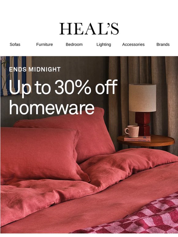 Last chance for homeware savings