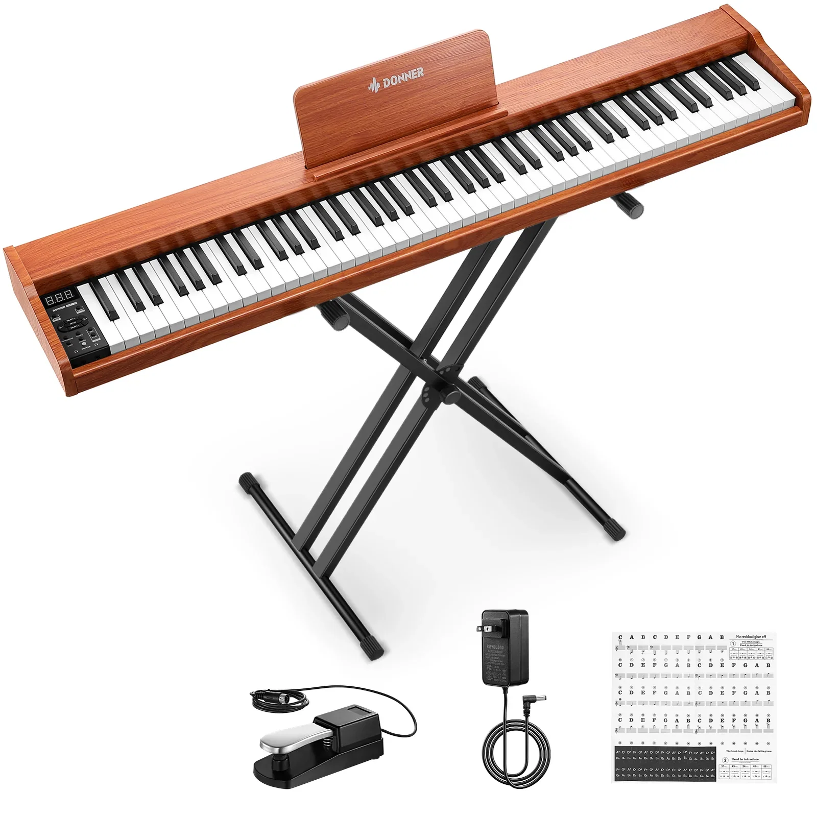 Donner DEP-1S Semi Weighted Keyboard Piano