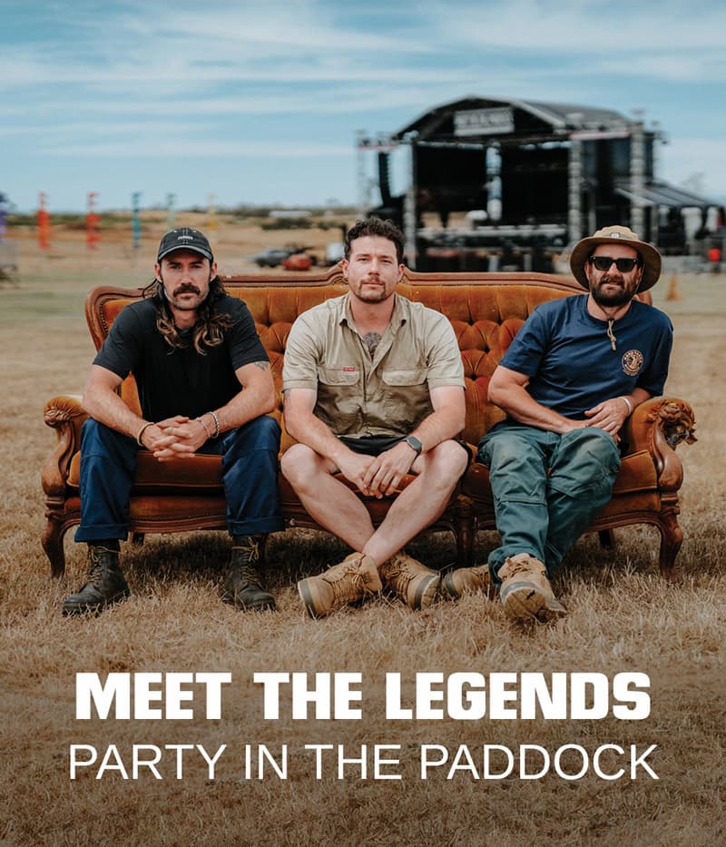 Meet the Legends: Party In The Paddock