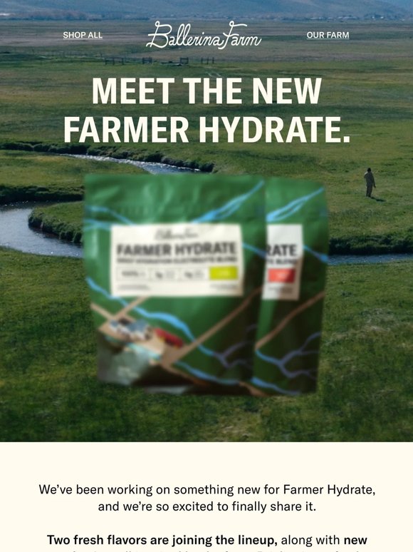 Coming Tomorrow: A Farmer Hydrate Refresh