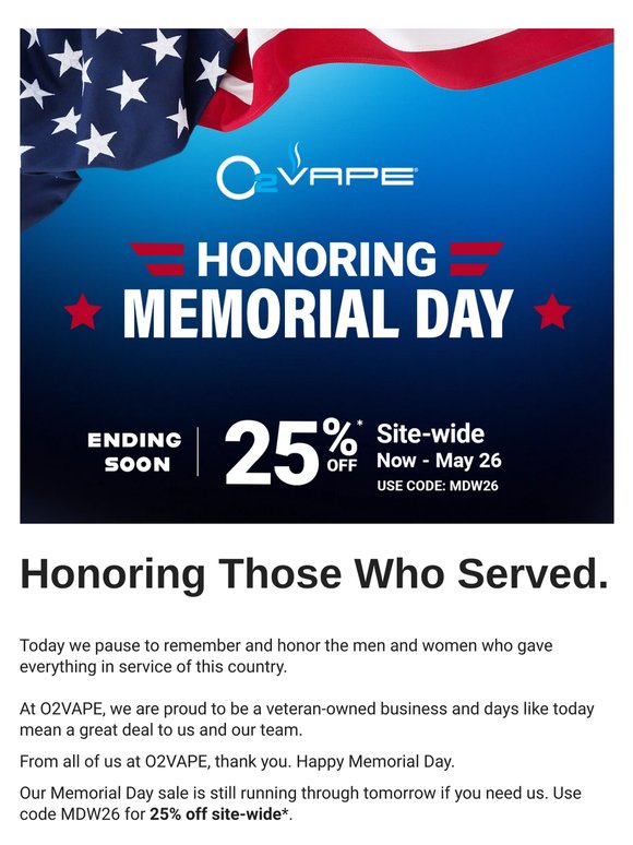 Happy Memorial Day! 🇺🇸