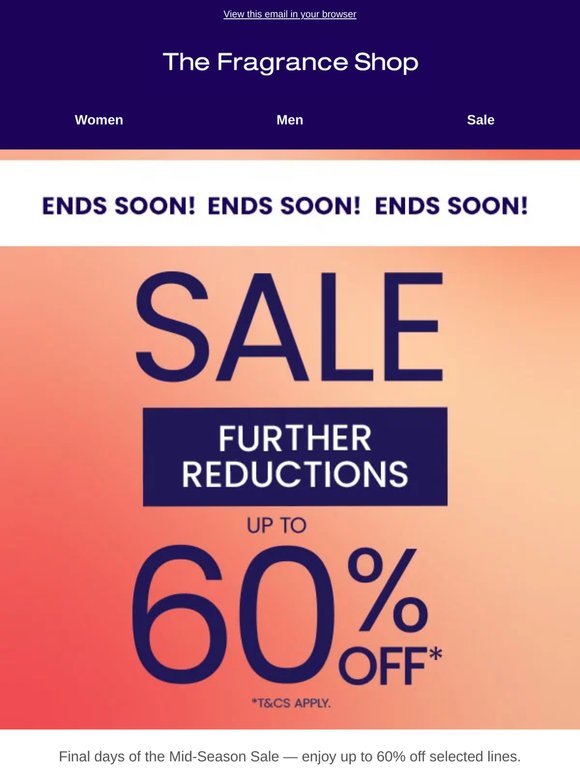 Up to 60% Off: Final Days