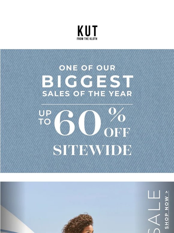 Last Call: Up to 60% Off Sitewide 💫