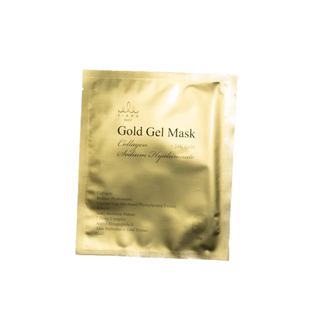 Image of TIARA GOLD - Gold Gel Mask +24K Gold (5 Pack)