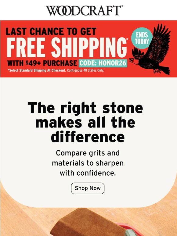 Last Chance To Get Free Shipping!