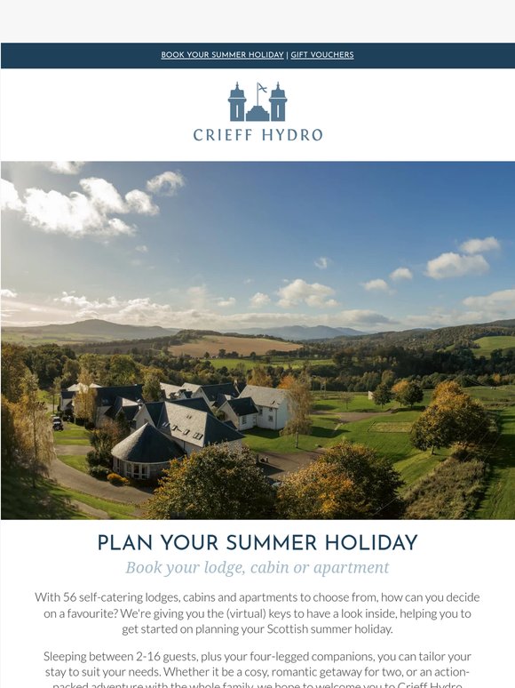 Book your summer lodge 🏡☀️