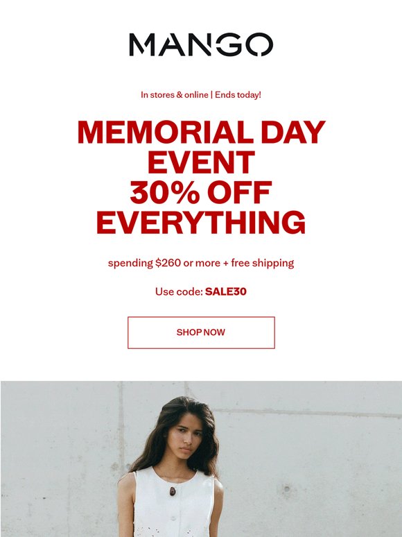 ⏰ 30% off everything — Final hours
