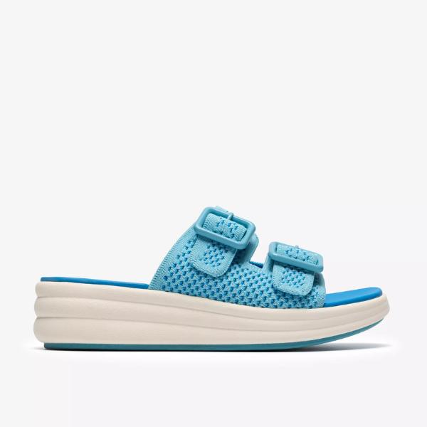 Clarks Cloudsteppers Drift Faye Bright Blue