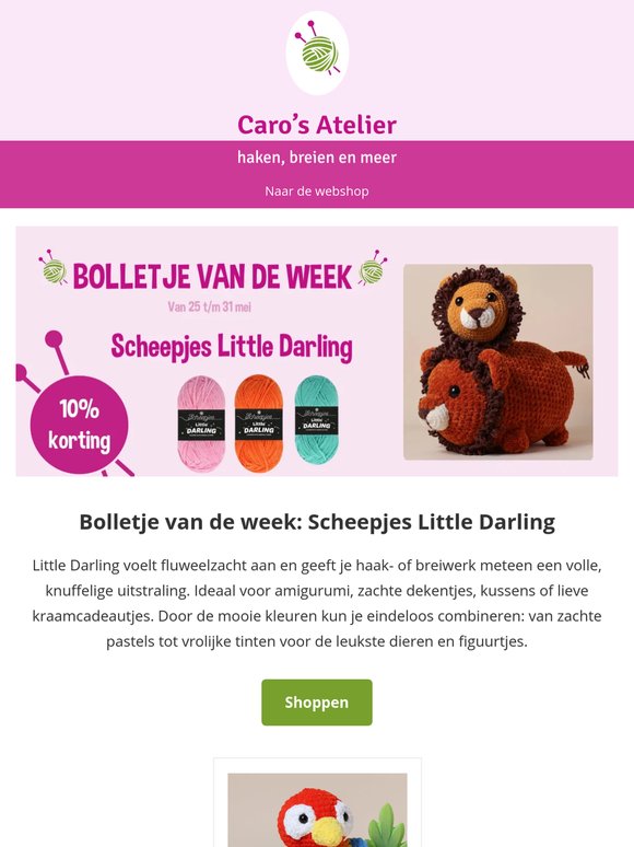 Bolletje van de week: Scheepjes Little Darling