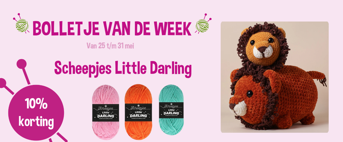 Bolletje van de week: Scheepjes Little Darling