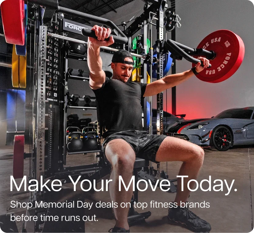 Make Your Move Today. Shop Memorial Day deals on top fitness brands before time runs out.