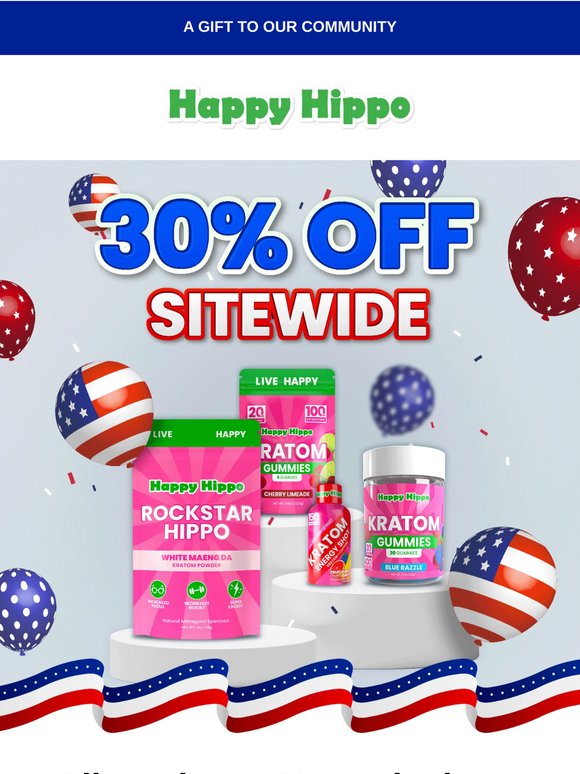 —, Memorial Day Sale is Live