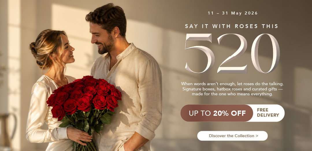 Roses Only Singapore | Say it with Roses