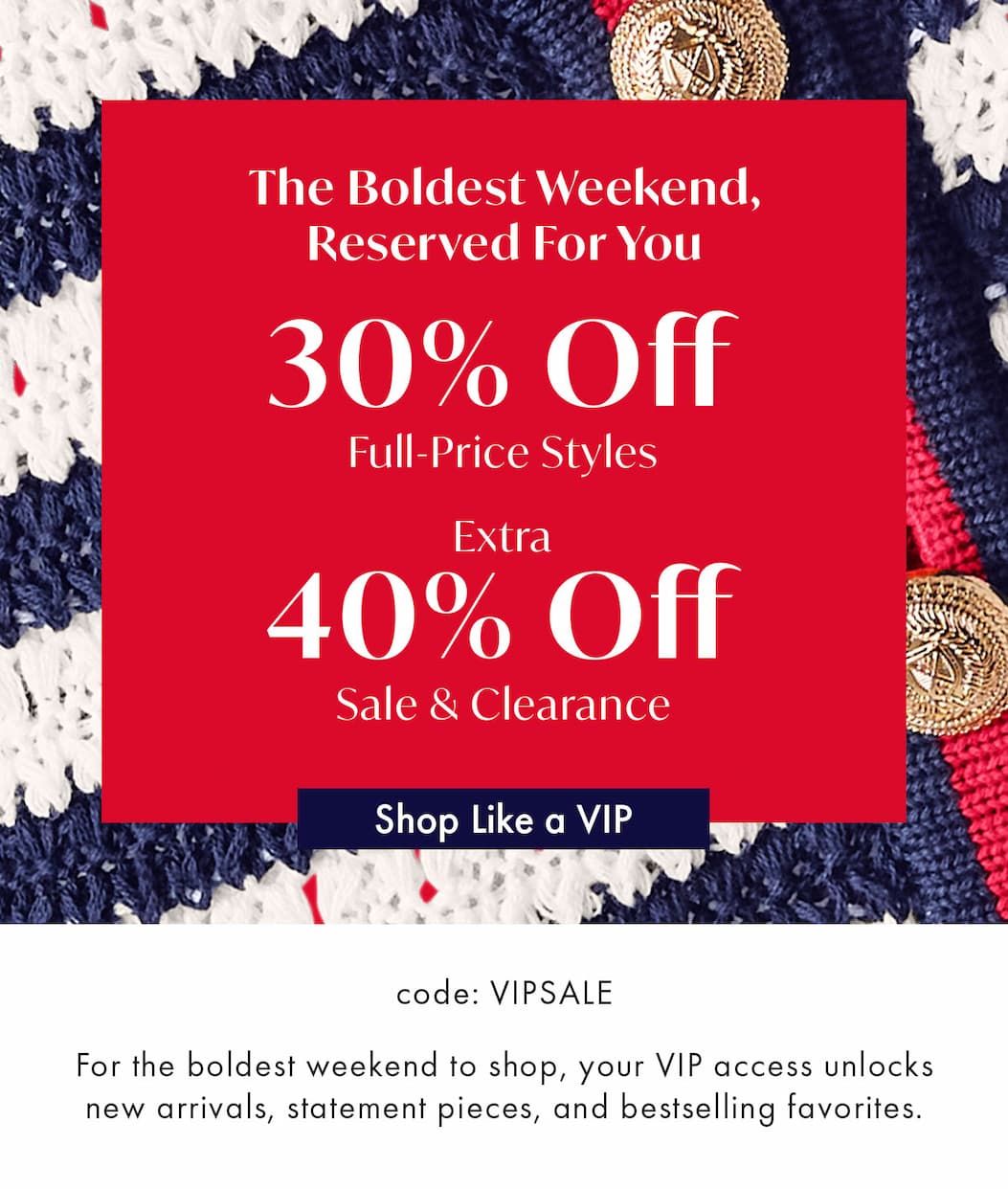 Shop Like a VIP