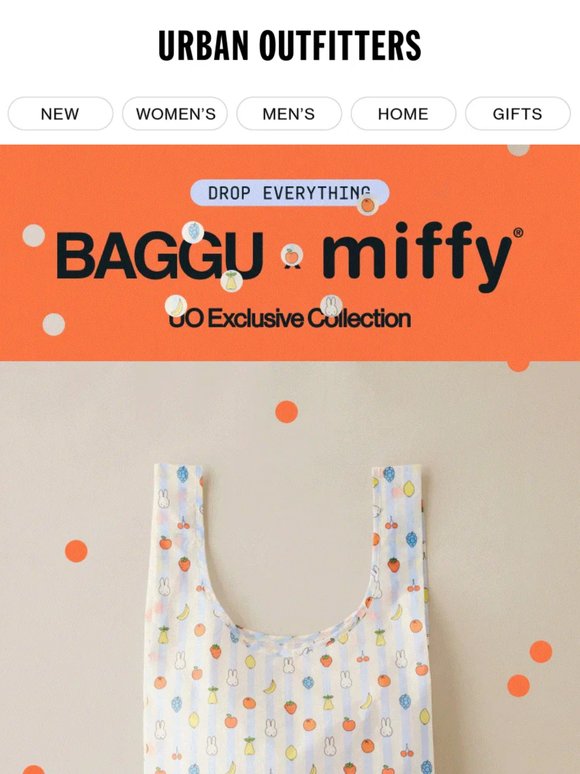 DROP EVERYTHING: BAGGU X MIFFY 🍓🍋