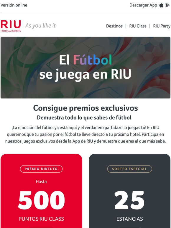 ¡Tu pasión por el fútbol tiene premio! ⚽✨