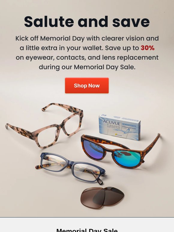 Summer's calling. See it clearly.