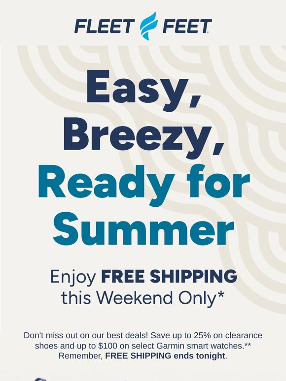 Last call for free shipping!