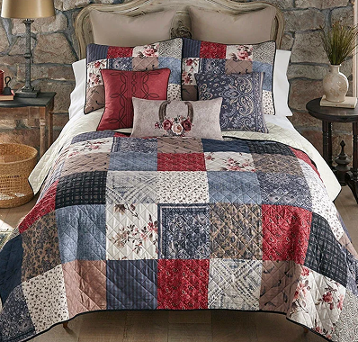 Western Romance Patchwork Quilt Collection