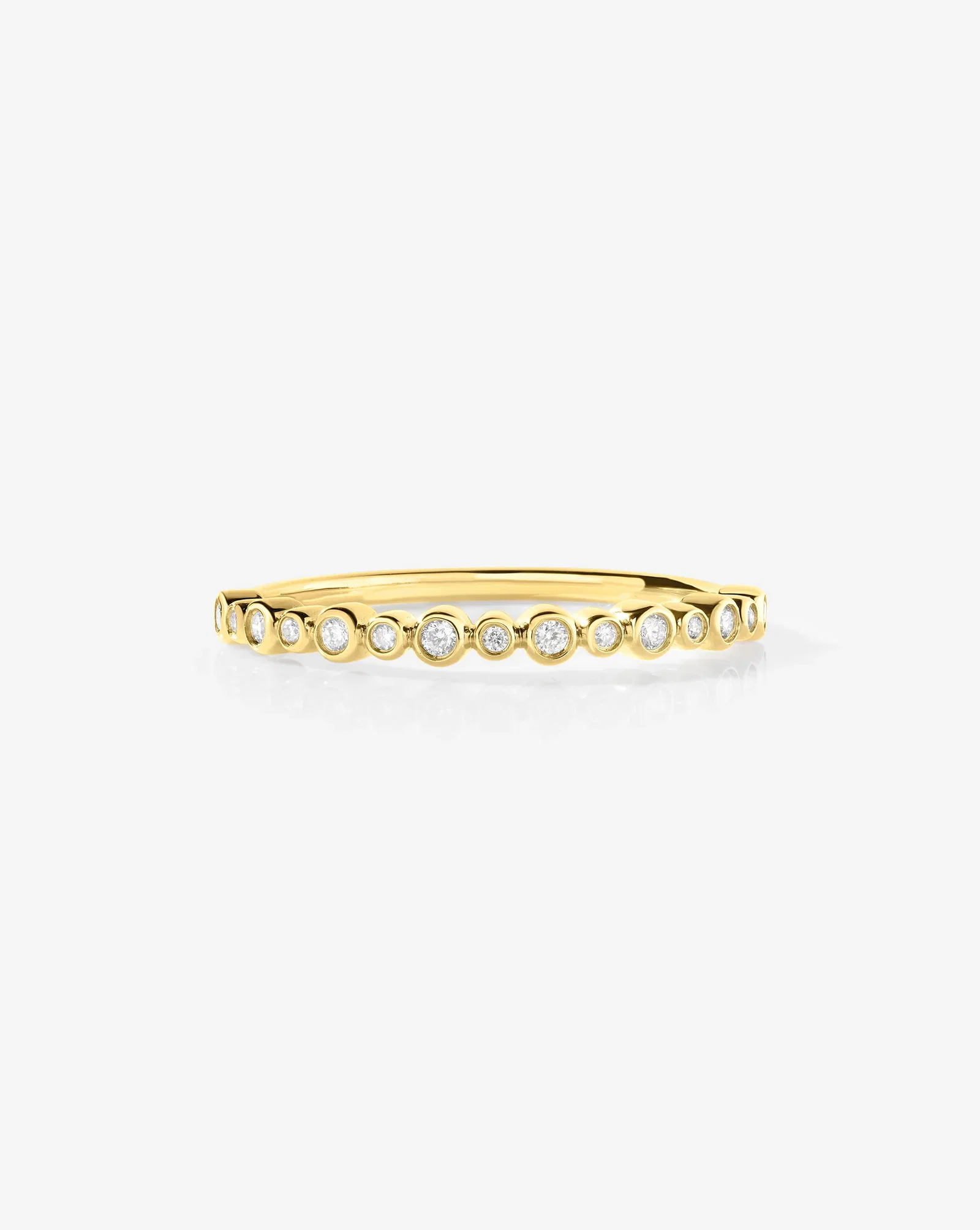 Image of Bezel Diamond Station Ring