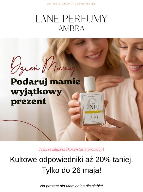 Ostatni moment na zakupy na Dzień Matki ⏰