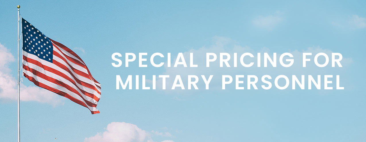 Special Pricing for Military Personnel