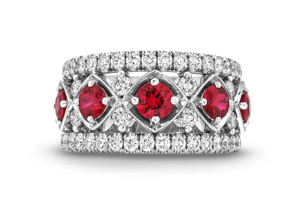Ruby & Diamond band