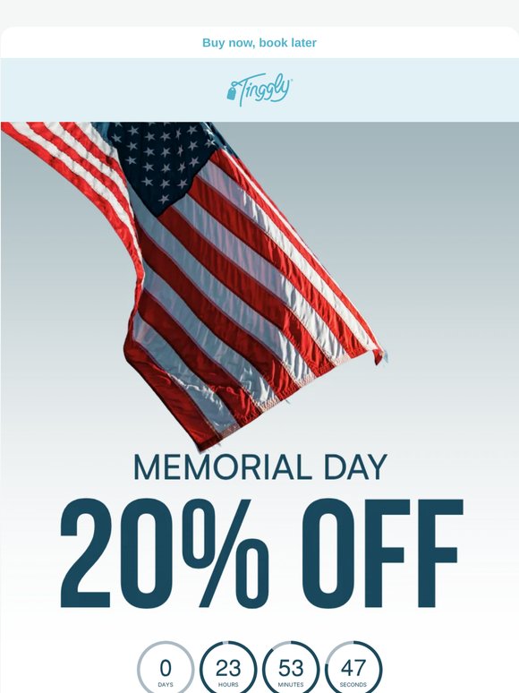 Memorial Day Flash Sale 🇺🇸 24H ONLY