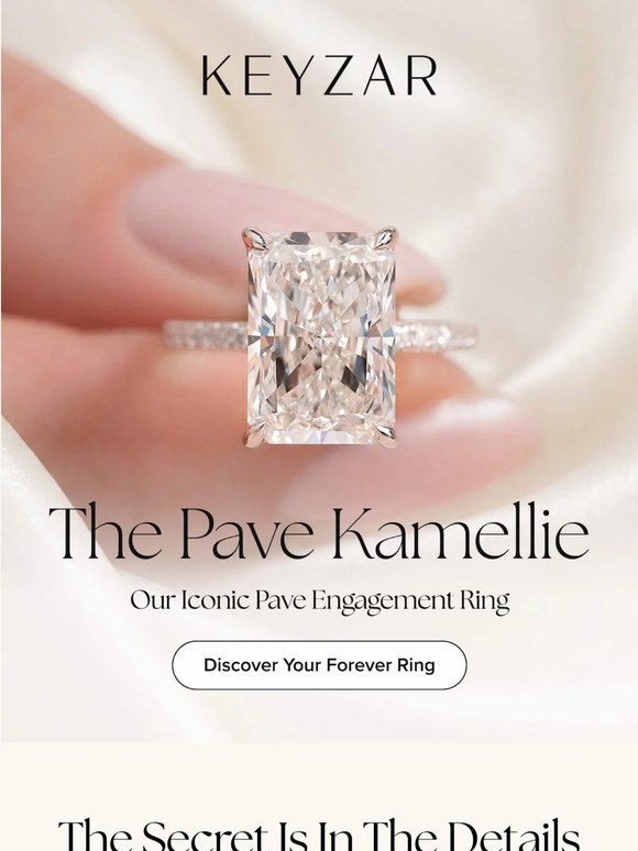 Discover Our Signature Pavé Ring ✨