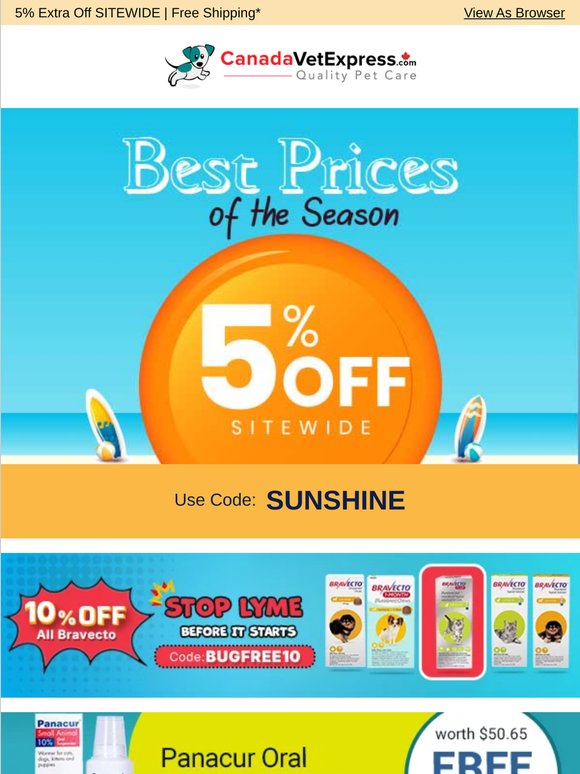 Summer Favorites at Unbeatable Prices + 10% Extra Off & FREE GIFT!