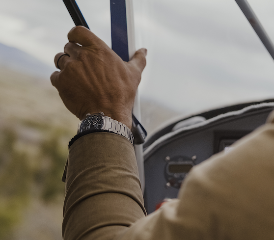 Altitude MB Meteor Time Zones Bracelet on Wrist