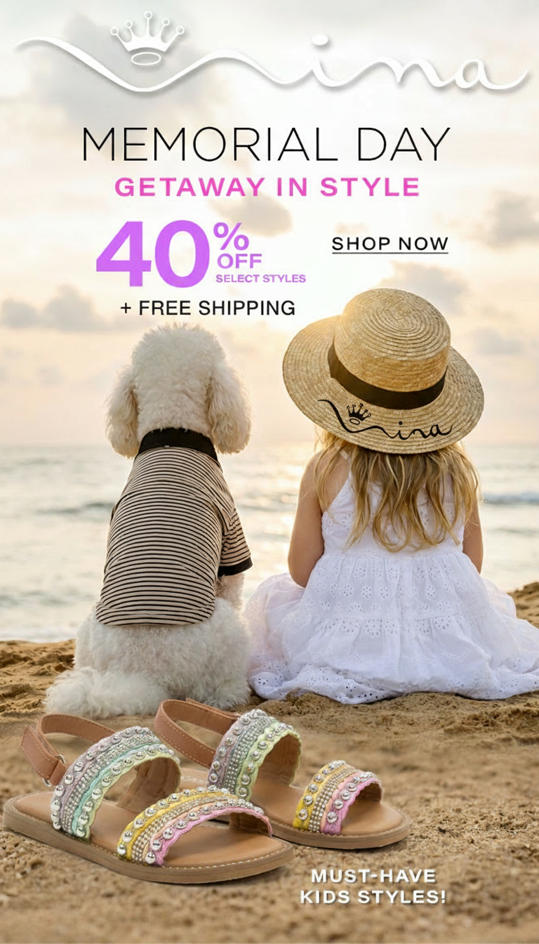 Memorial Day sale: 40% off select styles and free shipping.