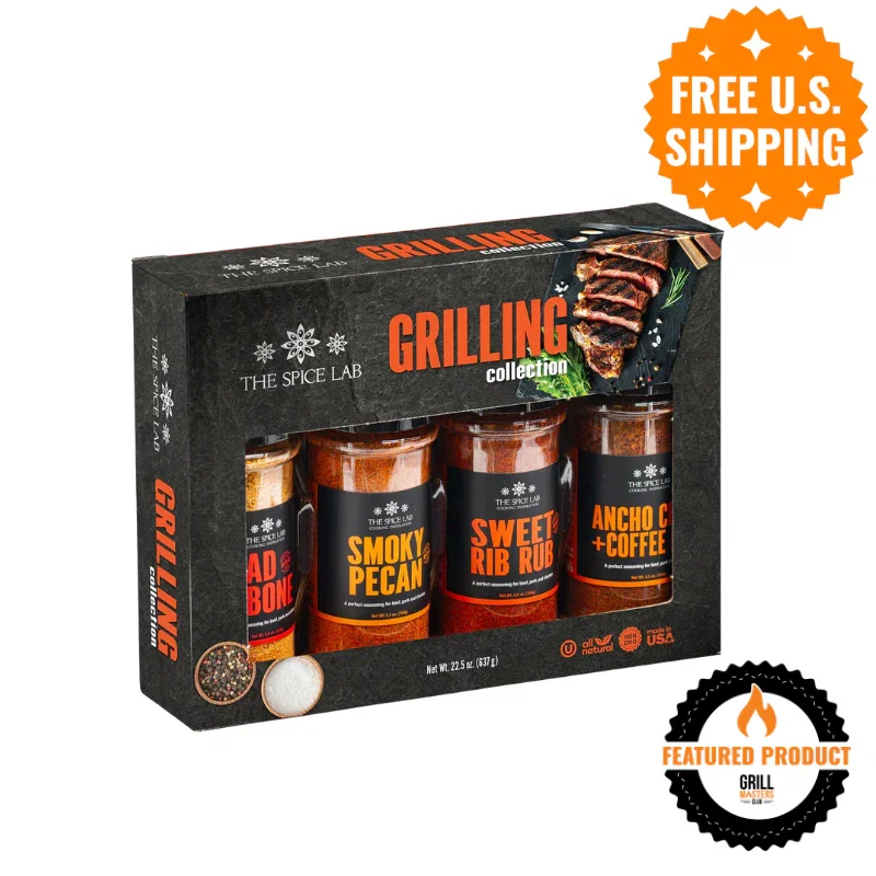 Image of Grilling Seasoning Collection (4-Pack) by The Spice Lab