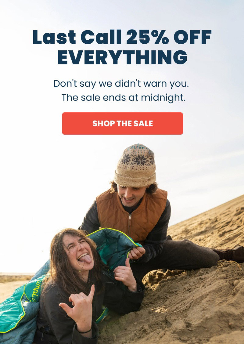 Memorial Day Sale: Final Hours for 25% Off