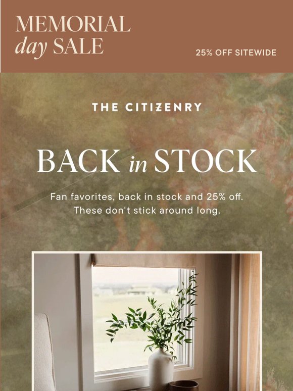 25% off fan favorites