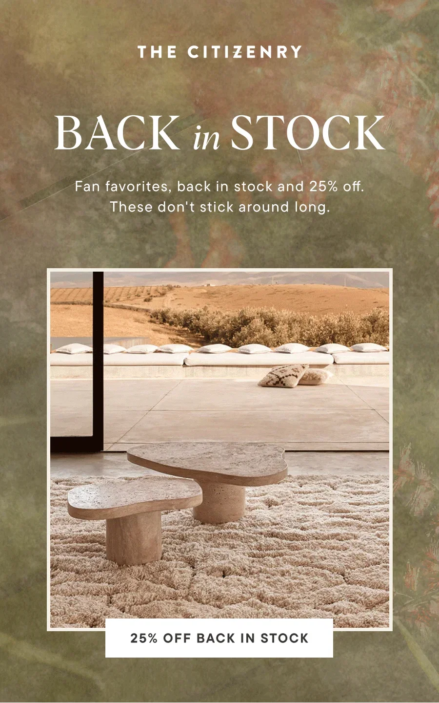 Back in stock