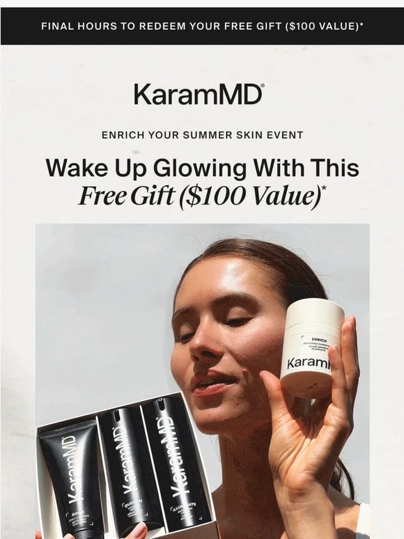 Ending Soon! FREE Full-Size Enrich Balm ($100 value)