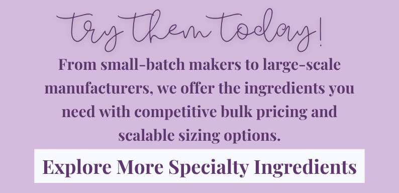 NEW SPECIALTY INGREDIENTS