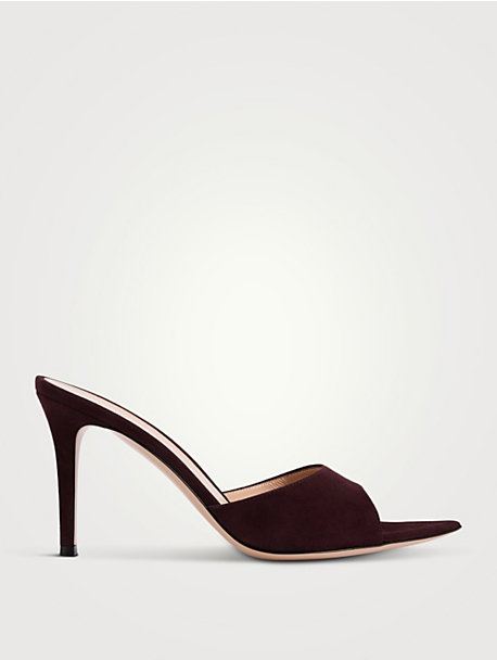 Elle 85 Suede Heeled Sandals