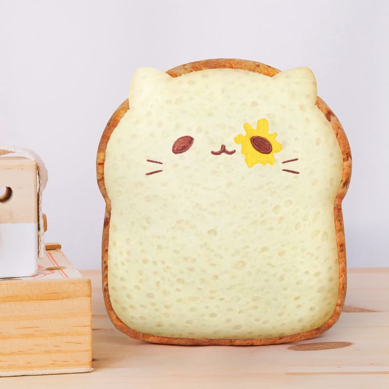 MeWaii® Food Fruit Series Toast Bread Pillow Kawaii Plush Pillow Squish Toy
