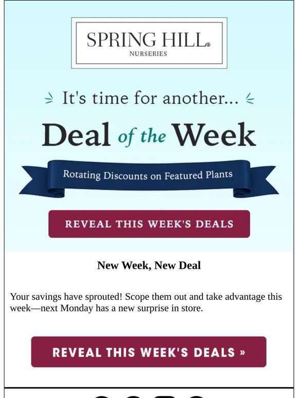 Your Deal of the Week Is Here!